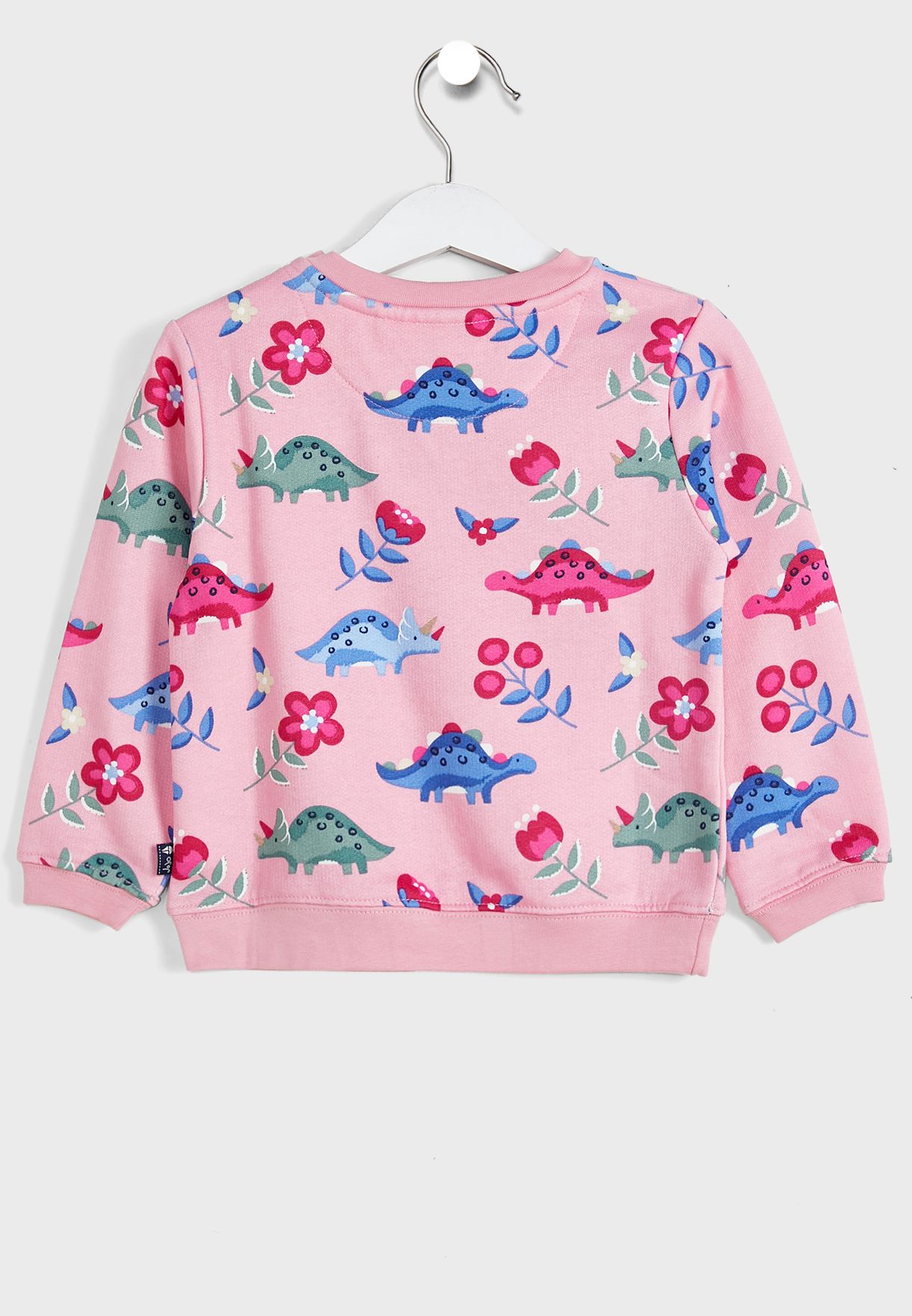 Kids Dino Print Sweatshirt