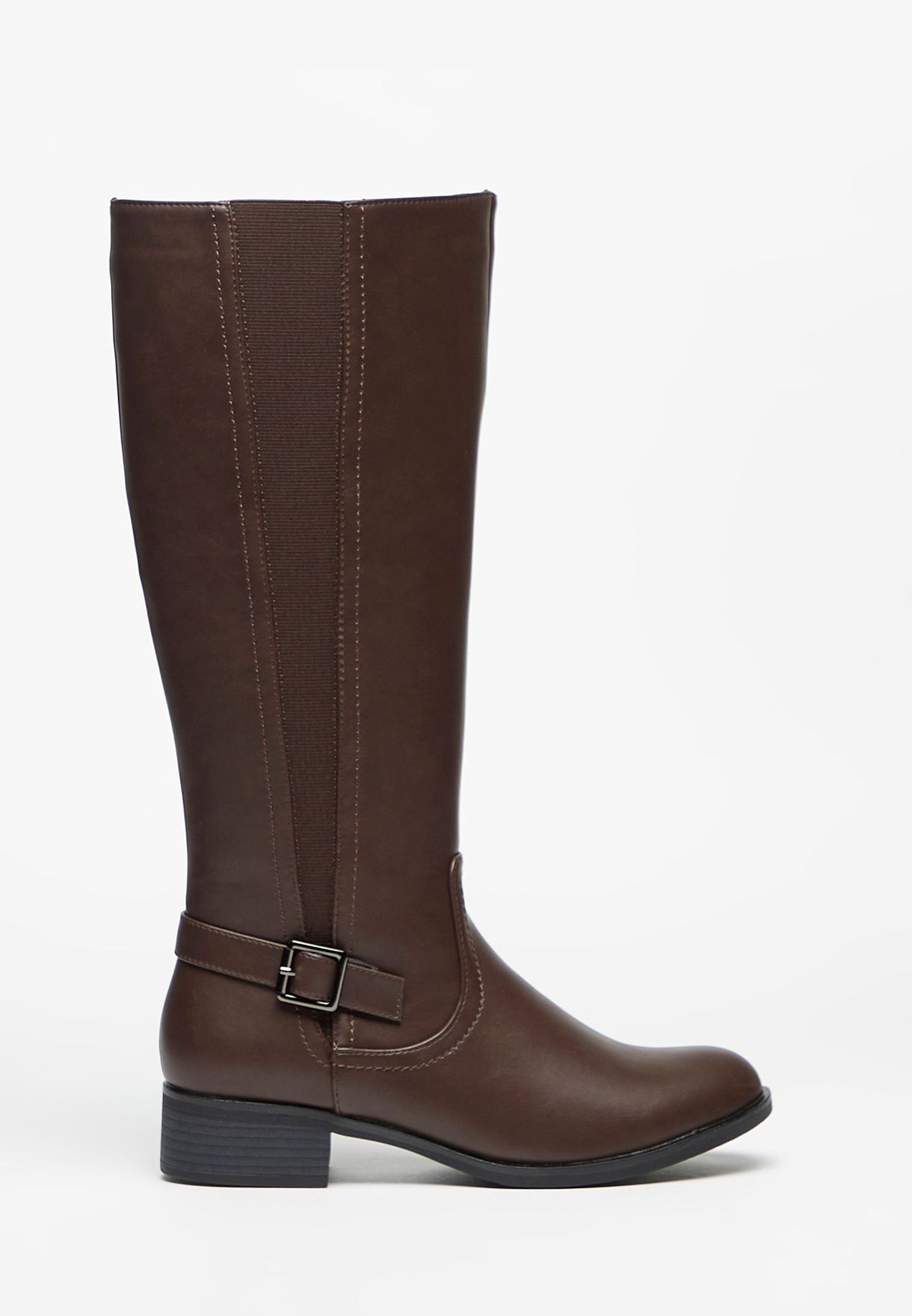Buckle Detailed Ankle Boots