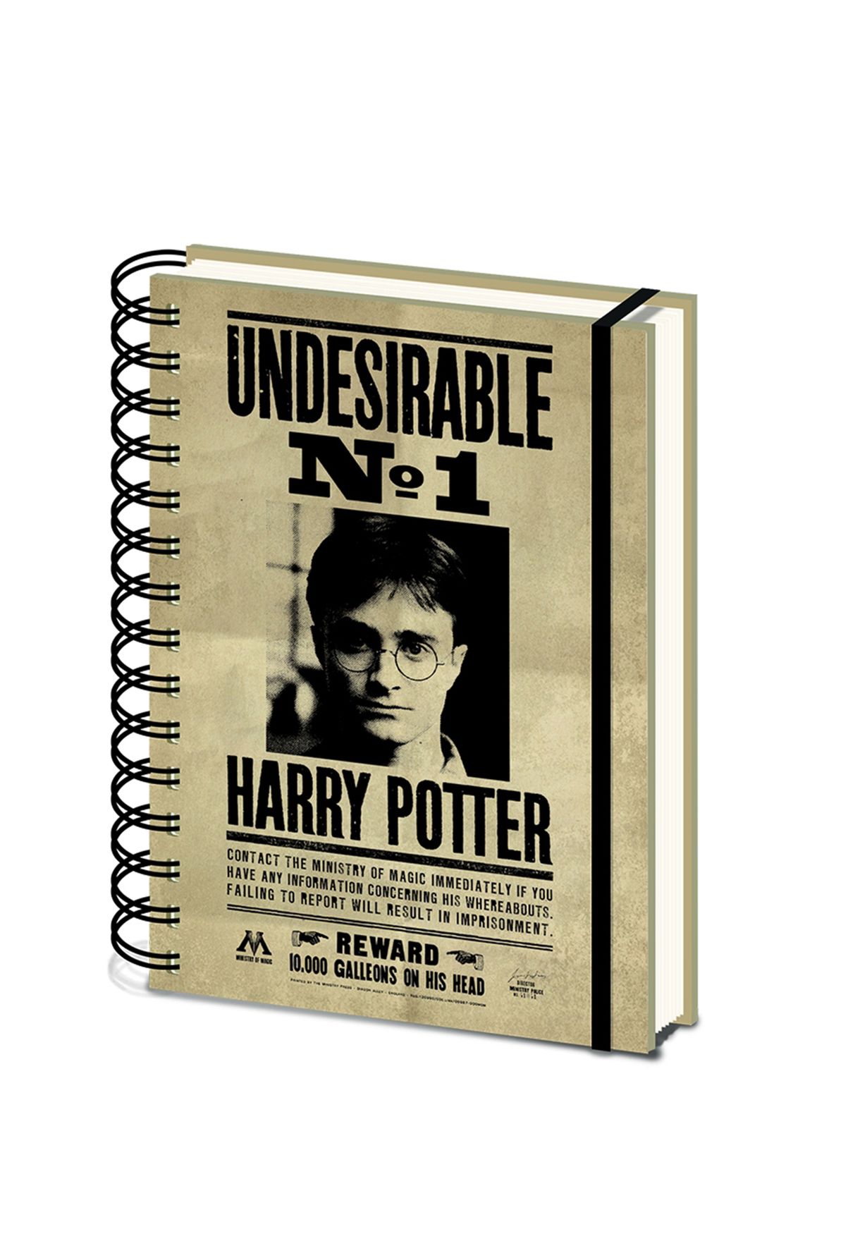 Harry Potter 3D Cover Notebook