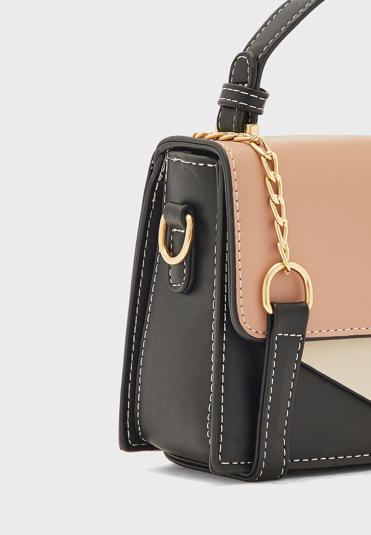 Colour Block Handbag