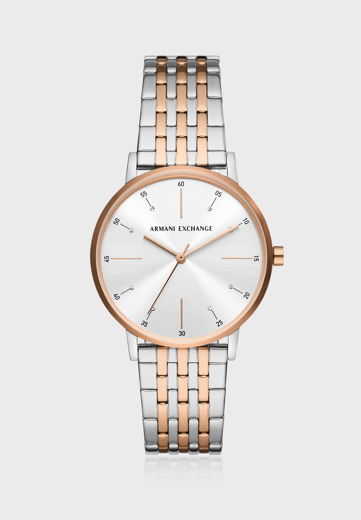 Steel Strap Analog Watch