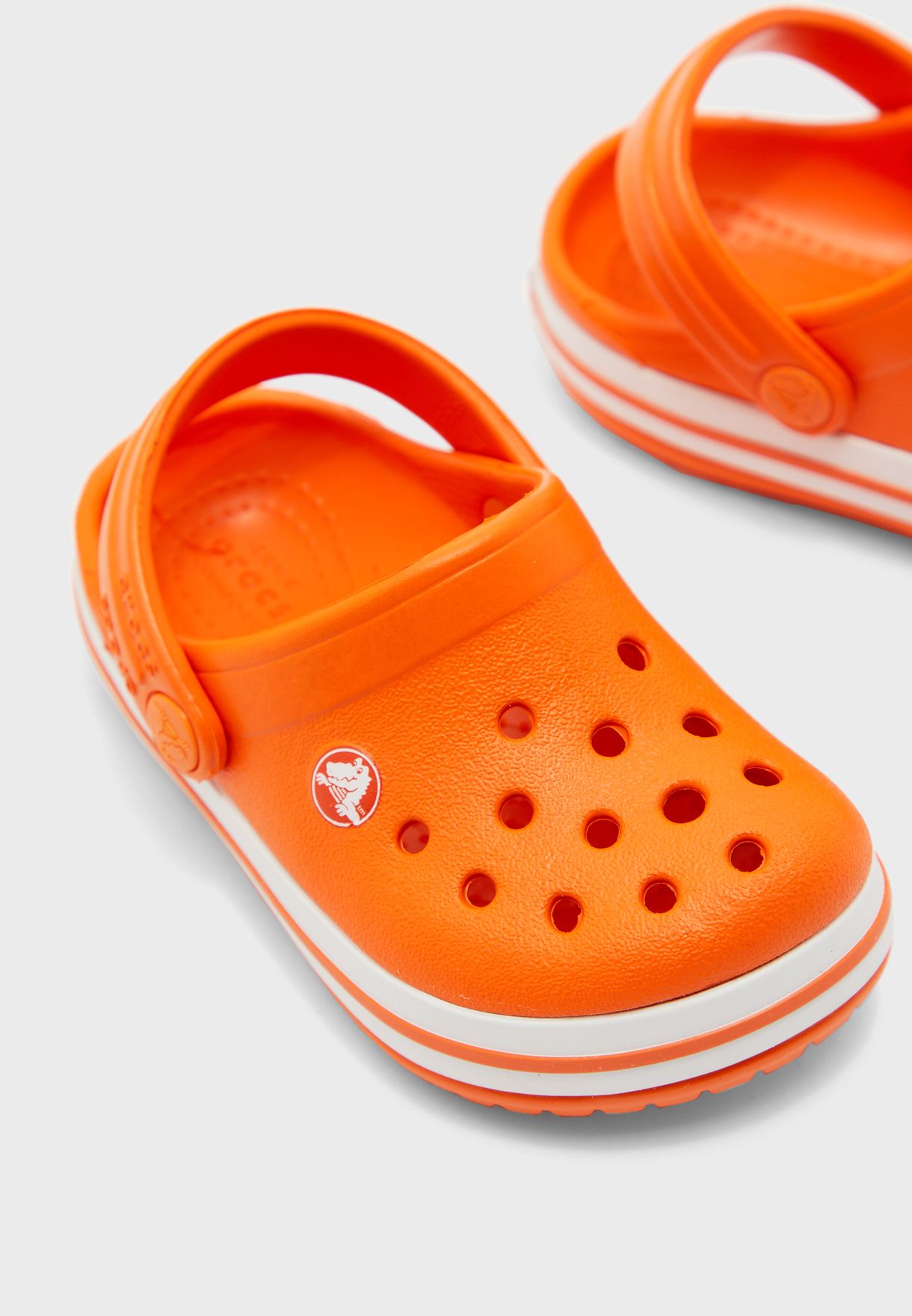Crocs orange Kids Single Band Sandal 