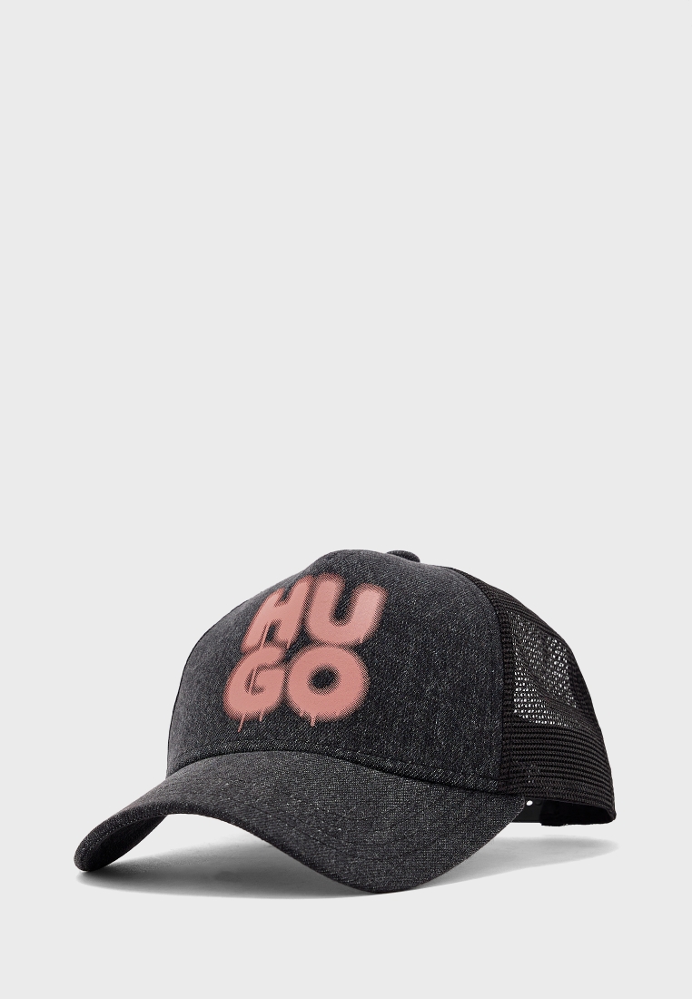 Logo Athletic Men's Caps - Black