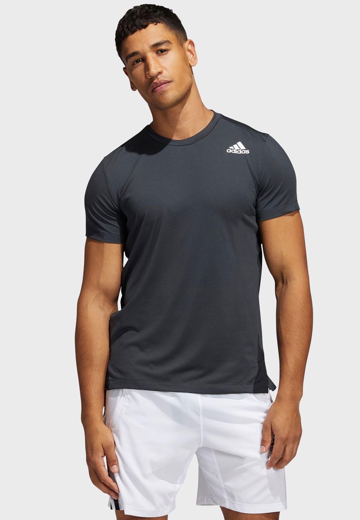 Buy adidas black Aero Motion T-Shirt for Kids in Doha, other cities