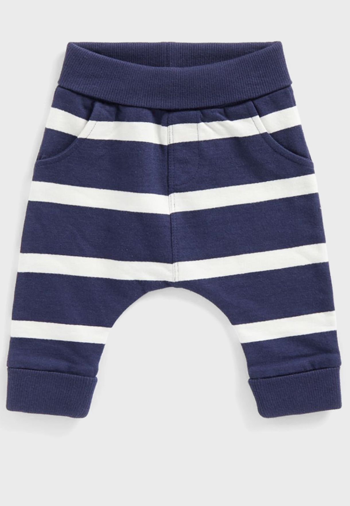 Infant Striped Bodysuits & Jogger Set
