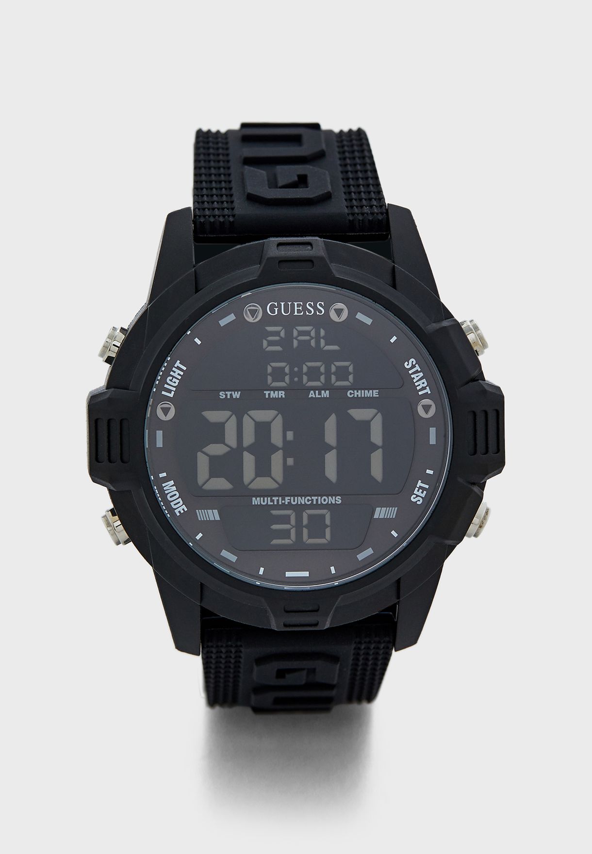 guess digital watch manual