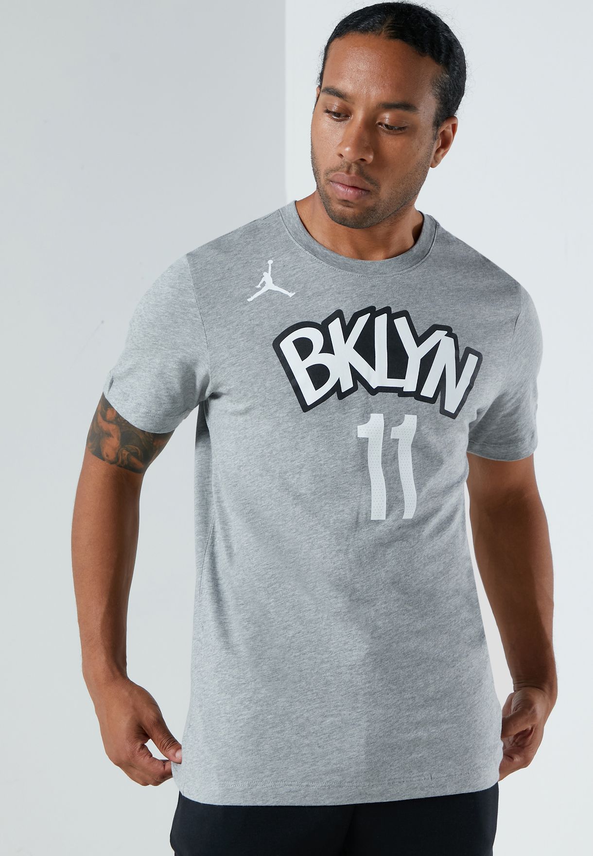 Buy Nike grey Kyrie Irving Brooklyn 