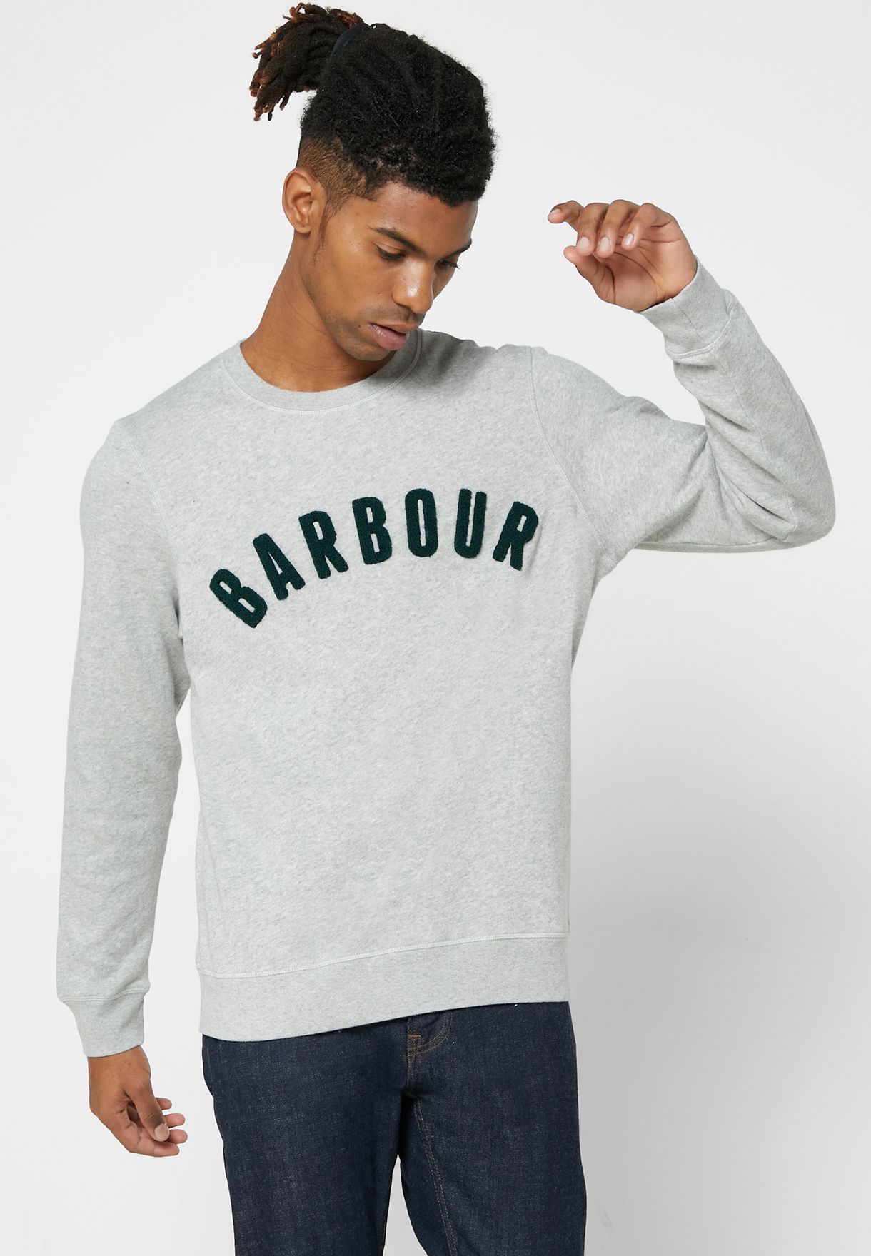 barbour prep logo sweatshirt
