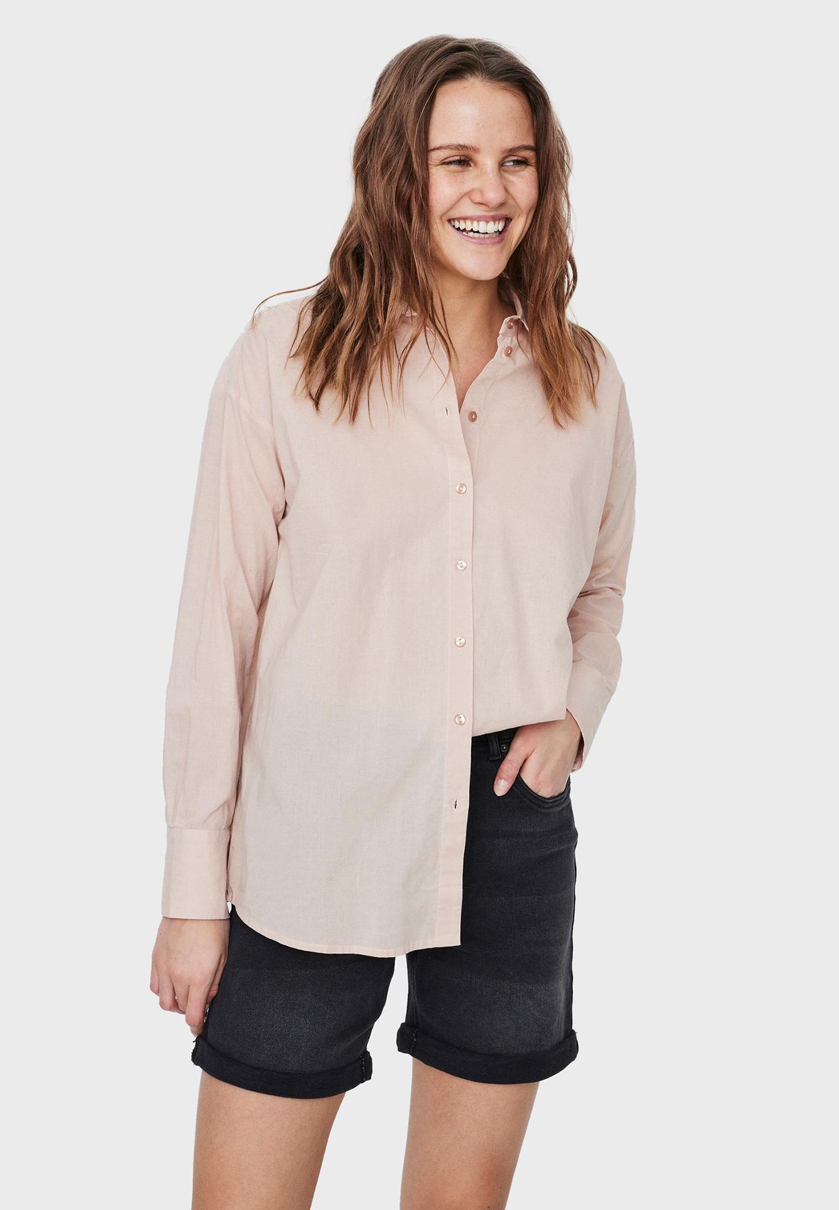 Buy Vero Moda Button Down Shirt for Women in Worldwide - 10218767