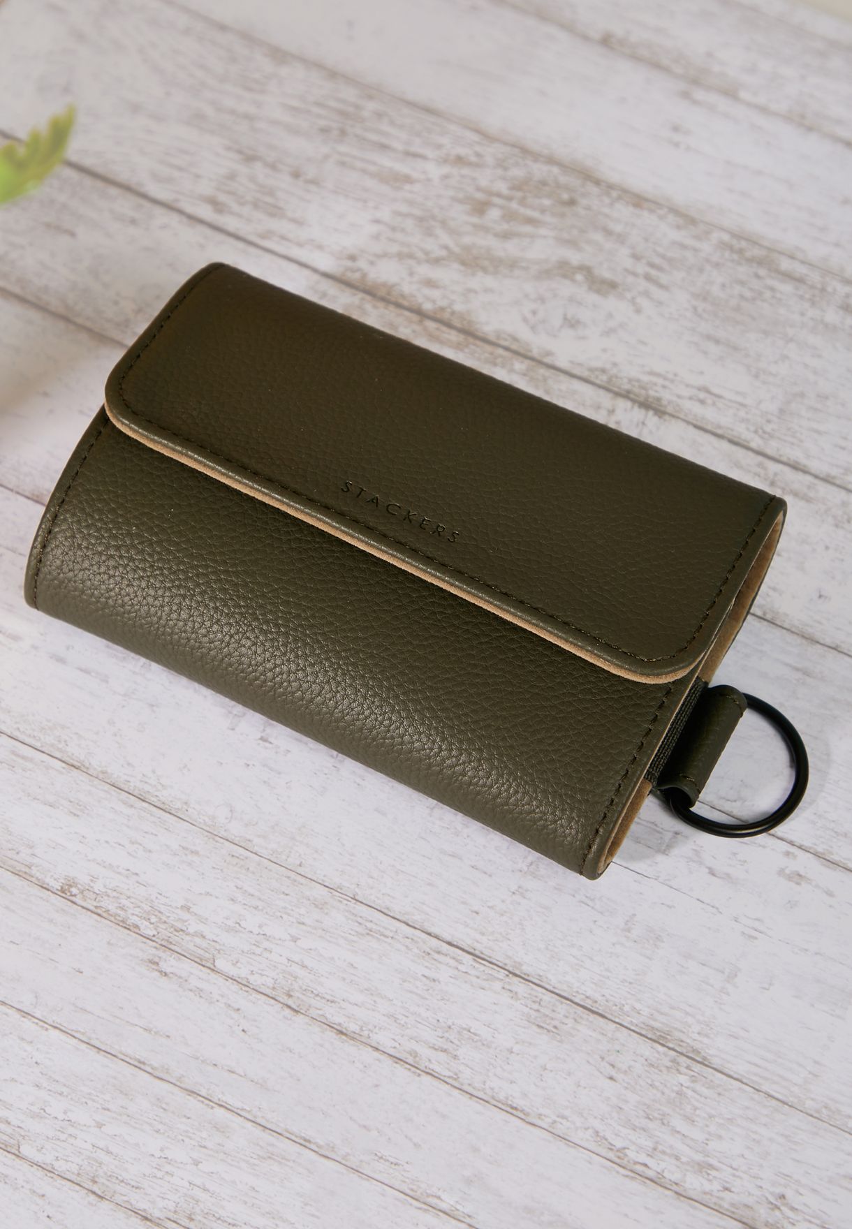 Olive Green Compact Cable Tidy 