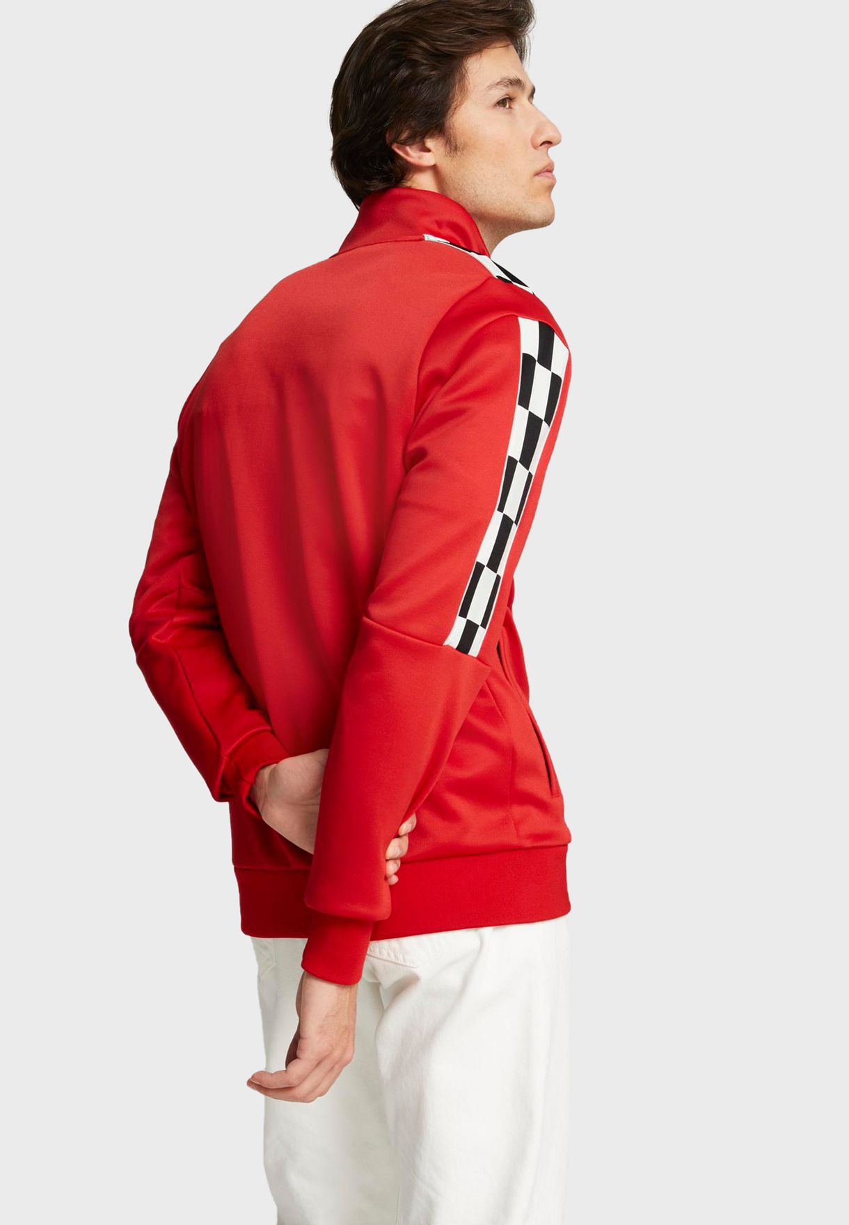 Buy PUMA red Ferrari Race Mt7 Track Jacket for Men in MENA, Worldwide