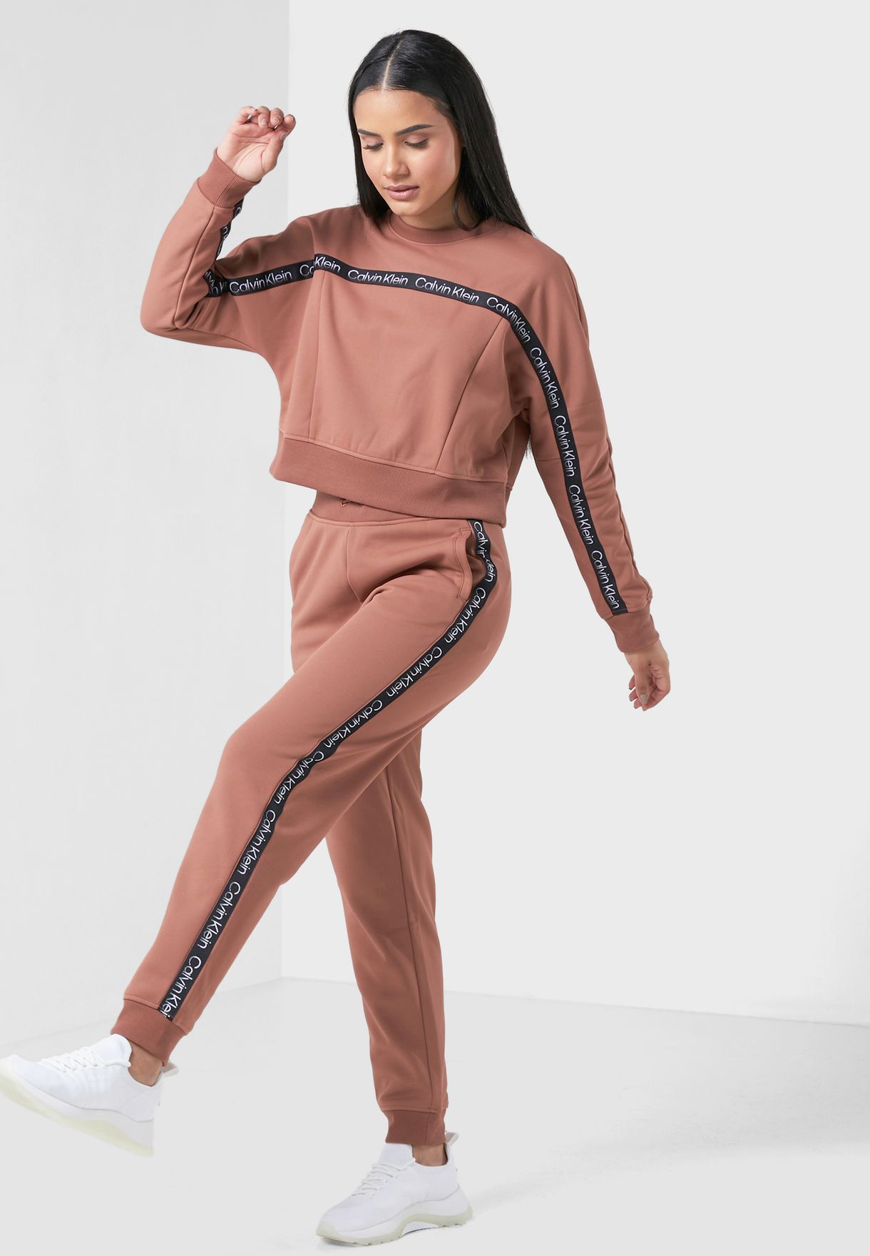 Buy Calvin Klein Performance pink Logo Sweatpants for Women in Manama, Riffa
