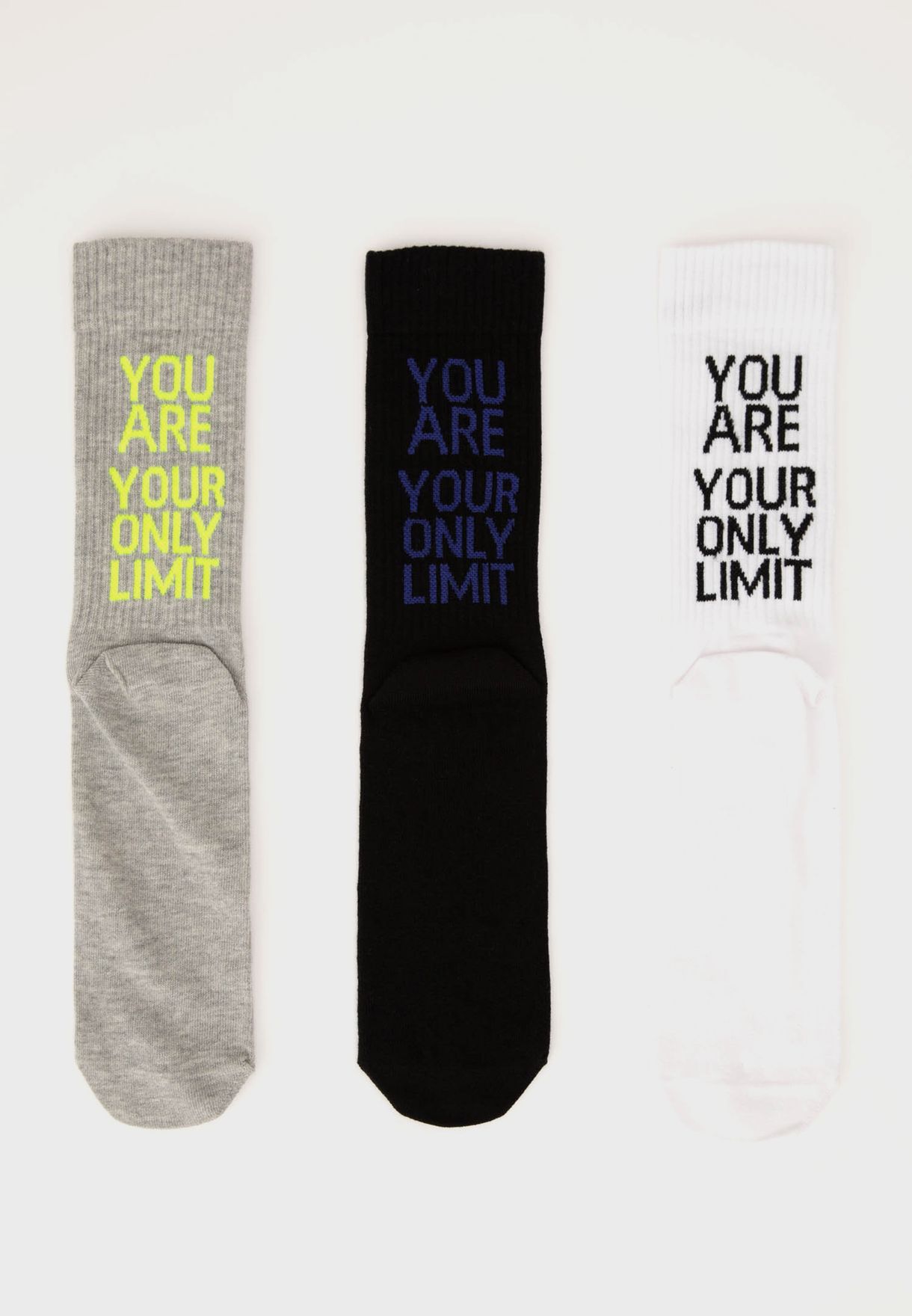 3 Pack Assorted Ankle Socks