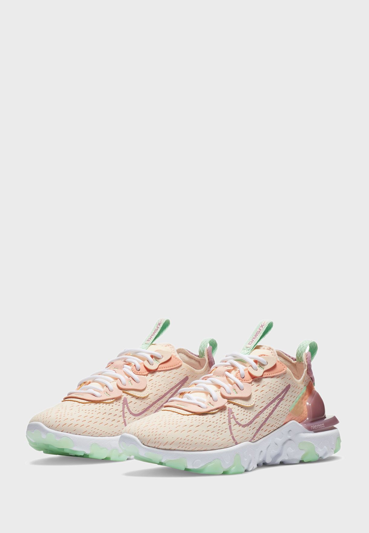 nike react vision pink peach