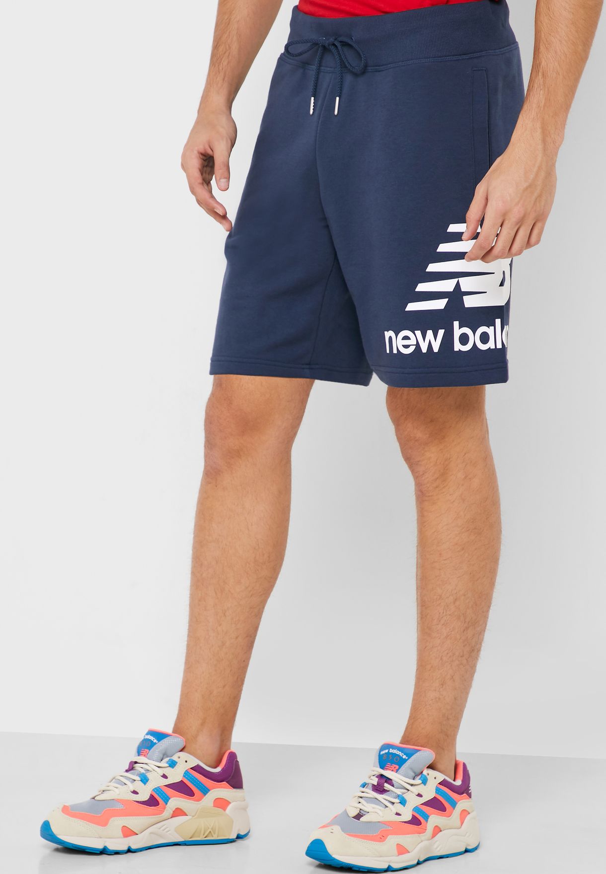 Balance navy Essential Icon Shorts 