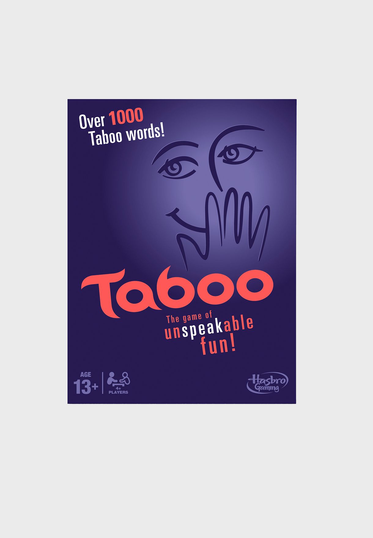 Taboo Board Game - English