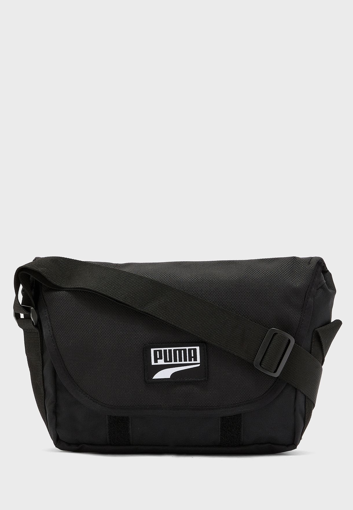 puma black messenger bag