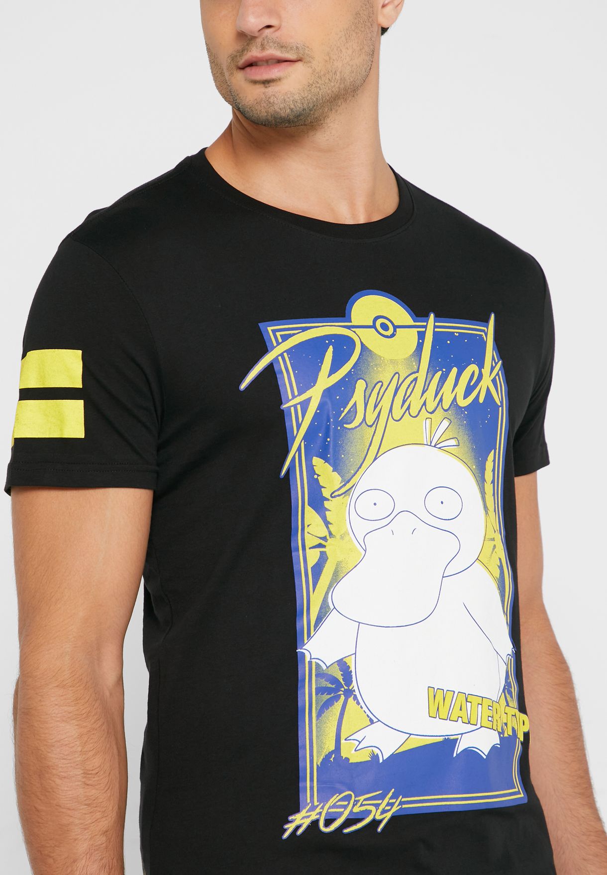 City Psyduck Crew Neck T-Shirt