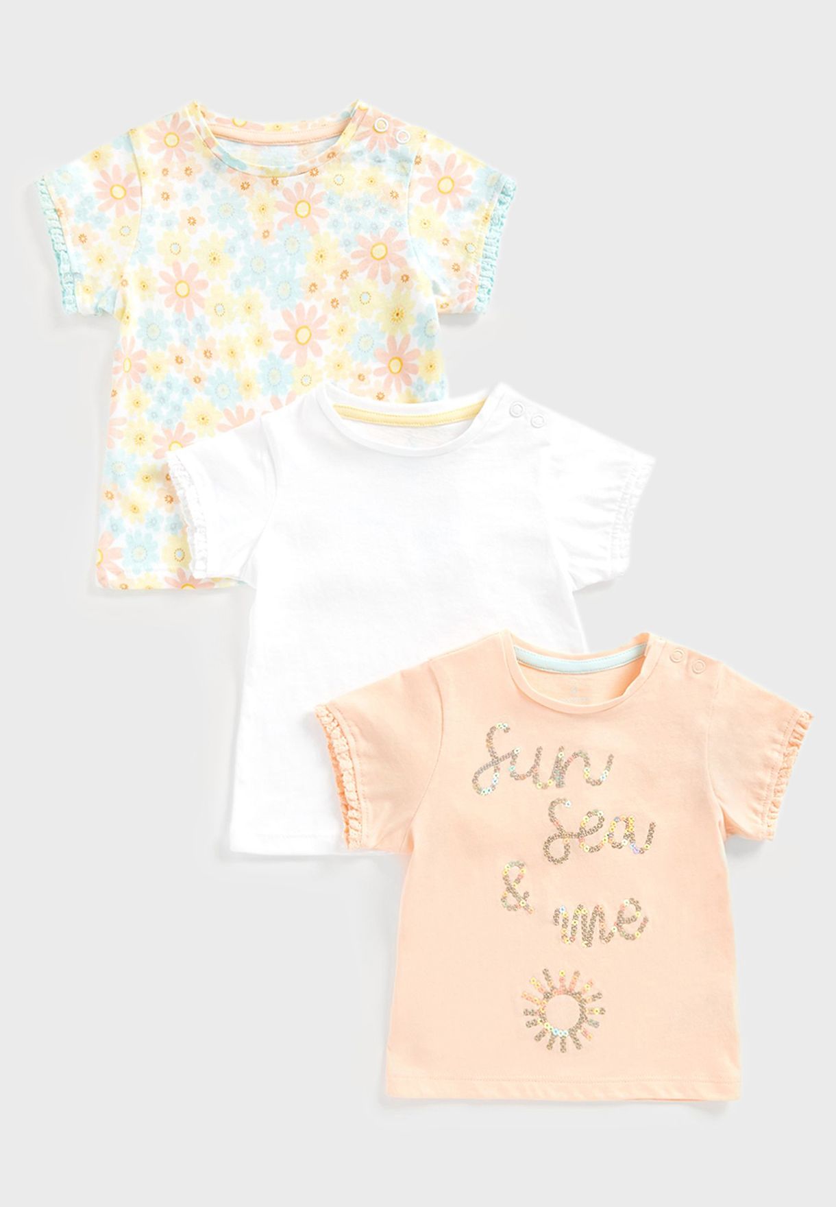 Kids 3 Pack Assorted T-Shirt
