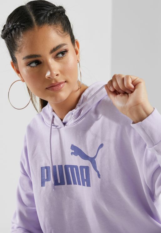 puma core overhead hoodie womens