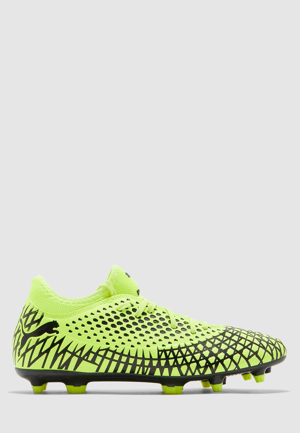 Shop Puma Yellow Future 4 4 Fg Ag 10561303 For Men In Globally
