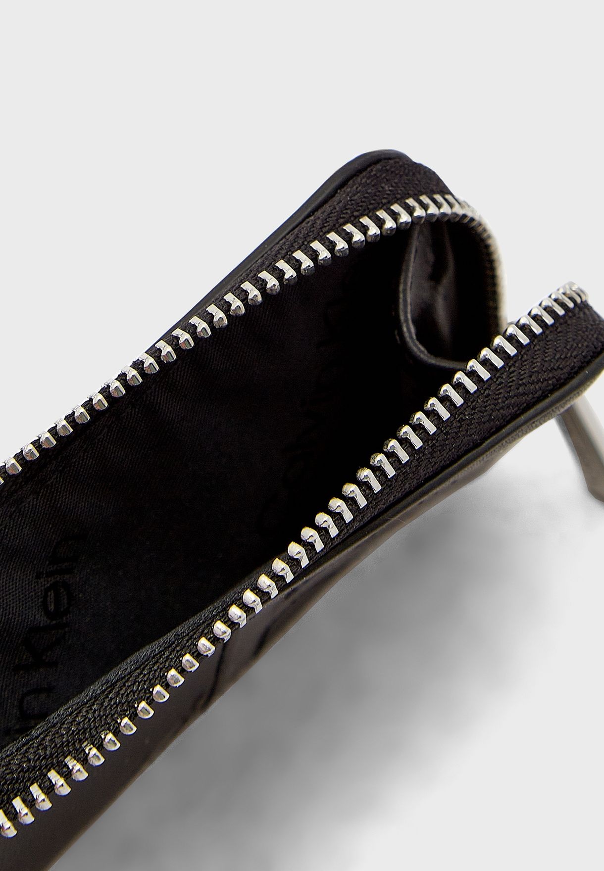 Monogram Zip Card Holder