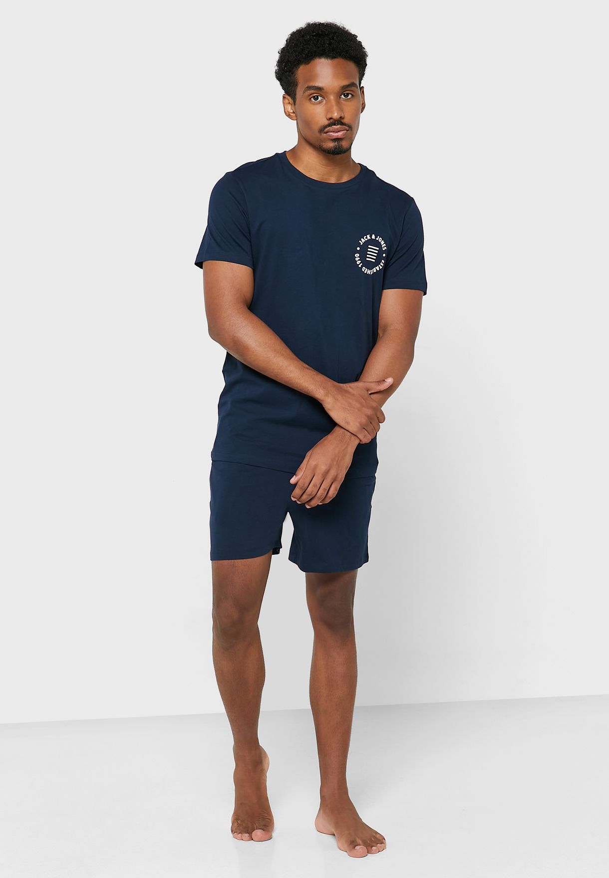 Essential Crew Neck T-Shirt & Shorts Set
