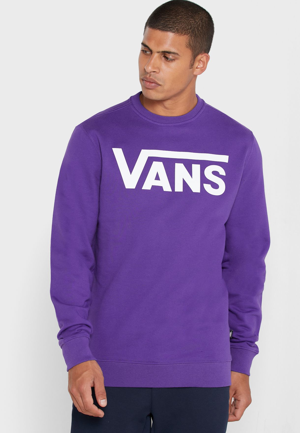 purple vans sweatshirt