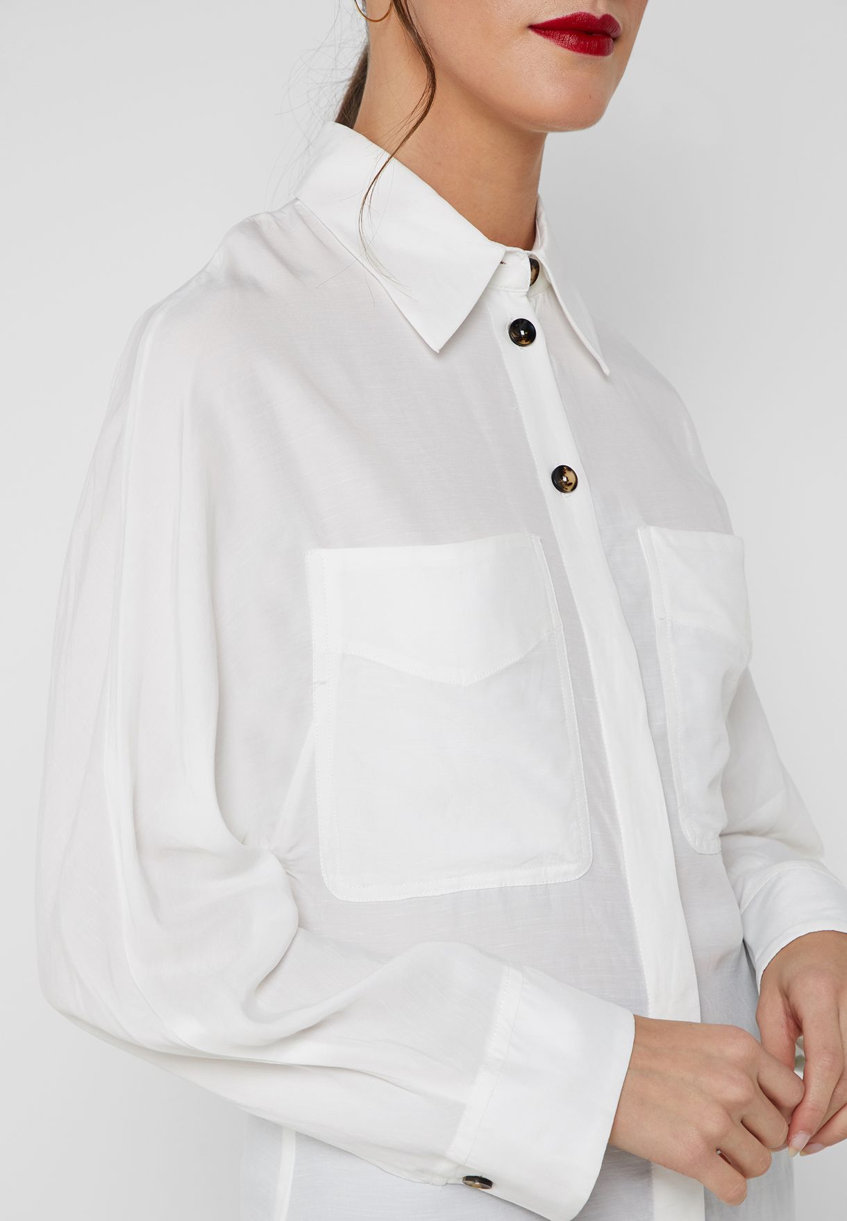 mango button up shirt