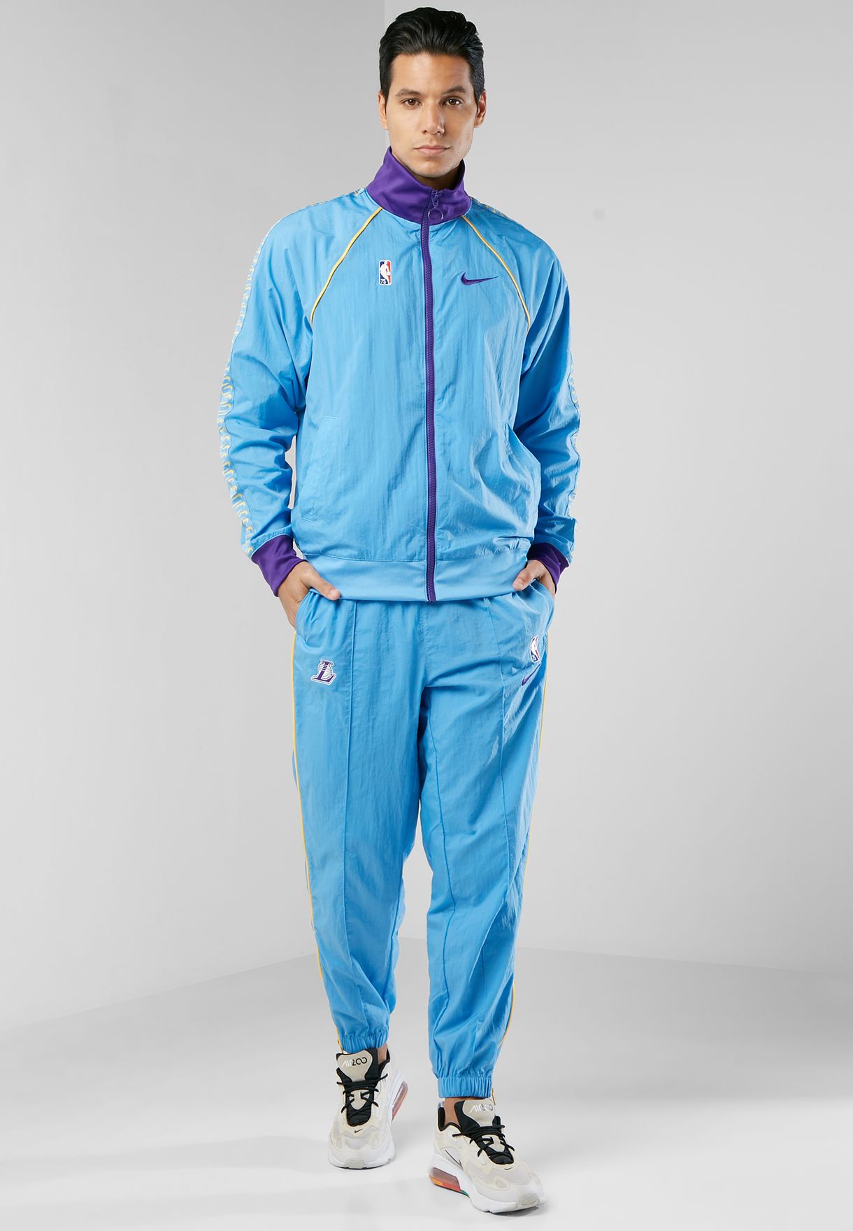 mens nike purple tracksuit