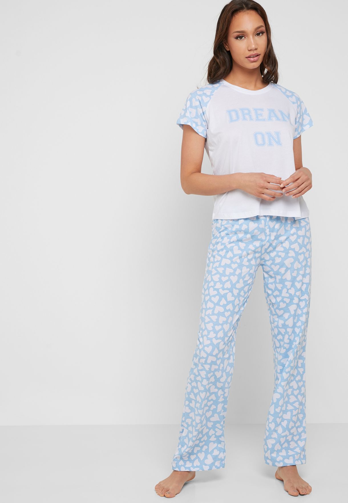 t shirt pyjama set