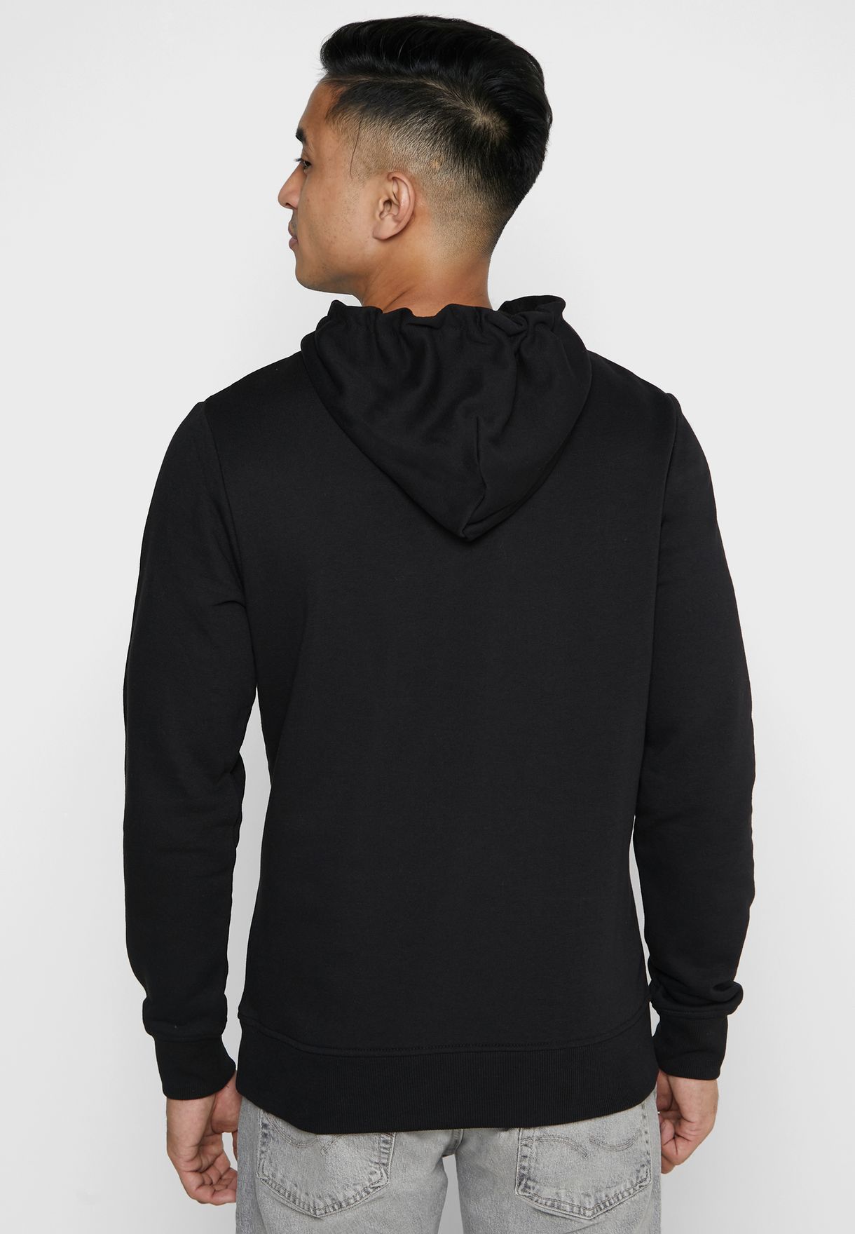 jack and jones logo hoodie