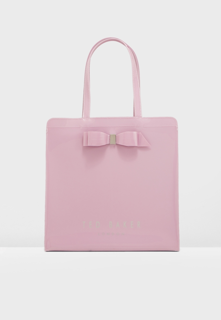 Ted Baker Bow Detail Large Shopper Bag in Pink