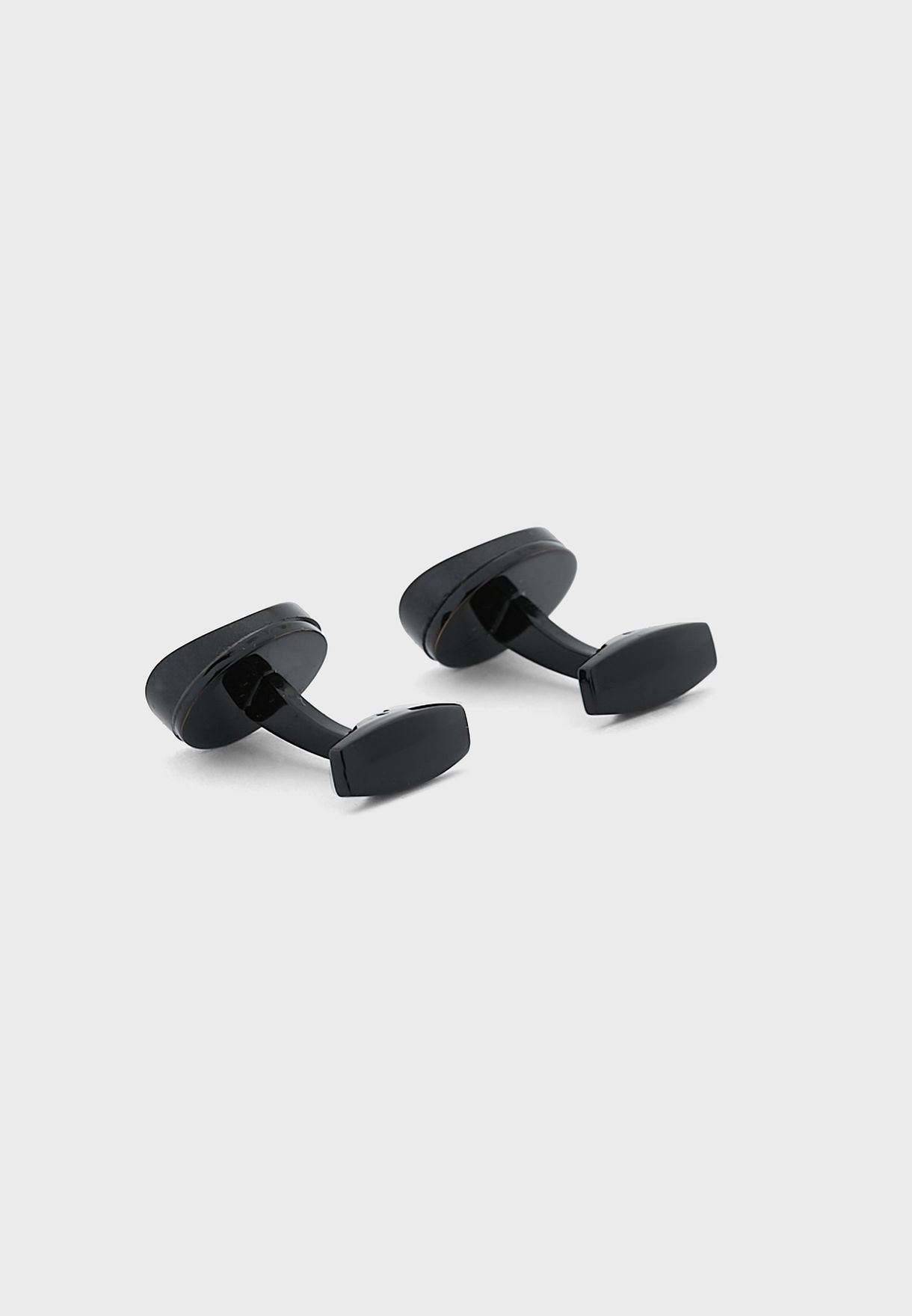 Oval Design Cufflink In Gift Box