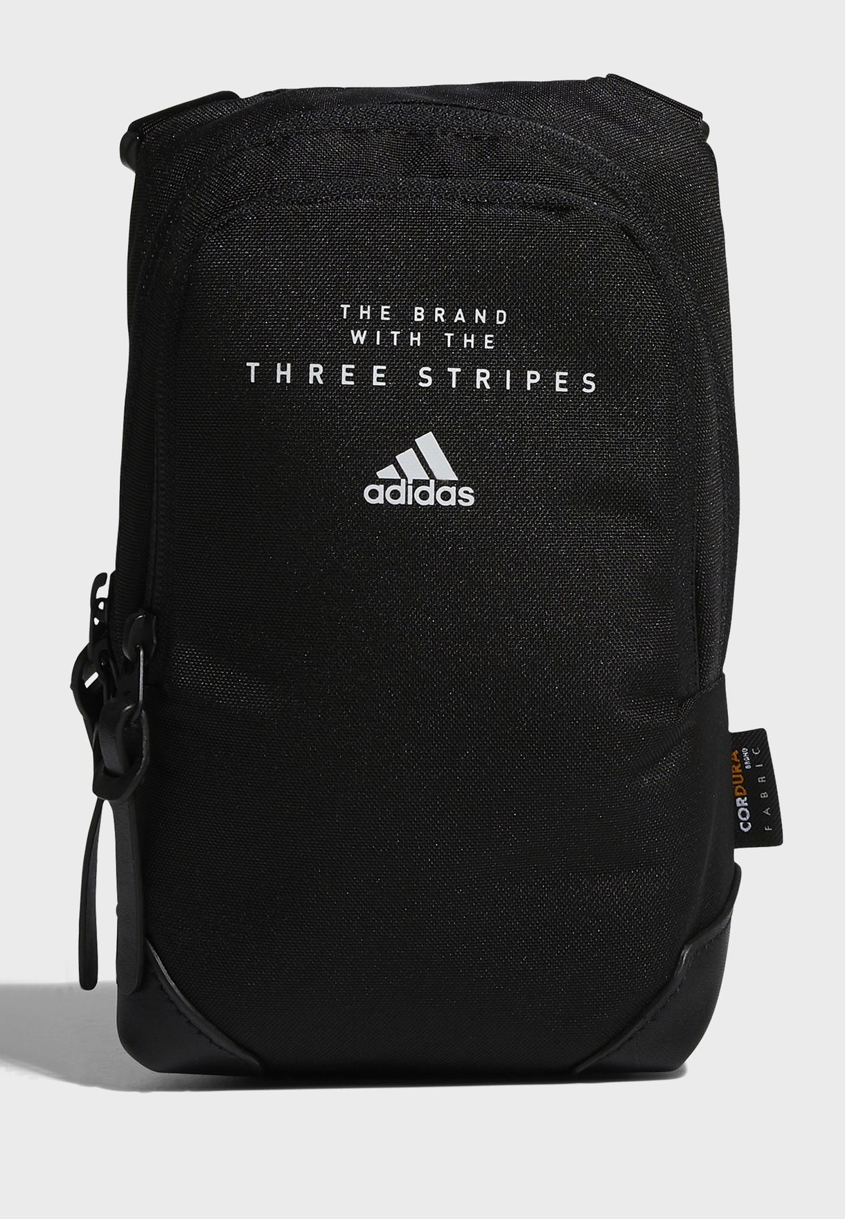 the brand with the three stripes backpack