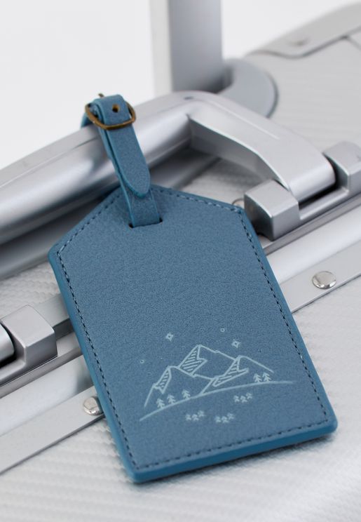 mens passport holder and luggage tag