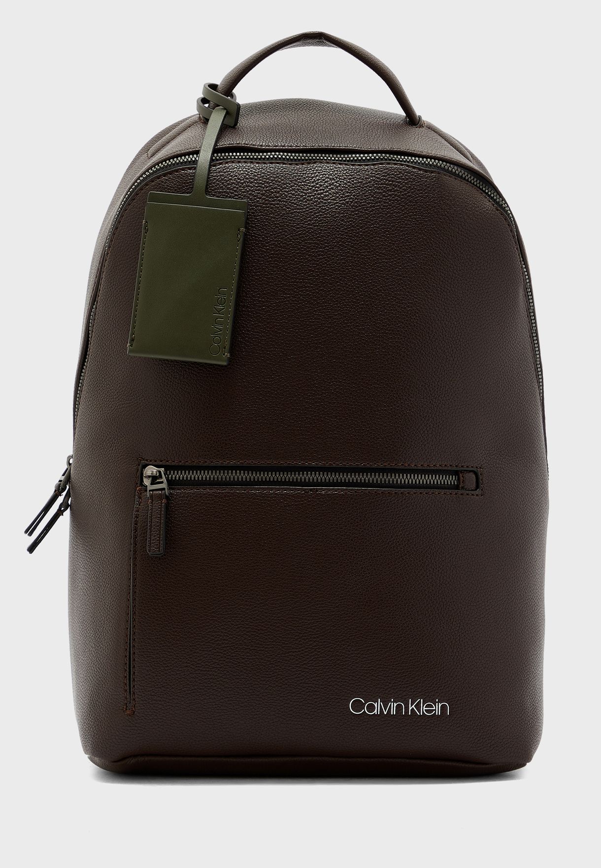 Buy Calvin Klein brown Quilted PocketÂ Backpack for Men in Muscat, Salalah