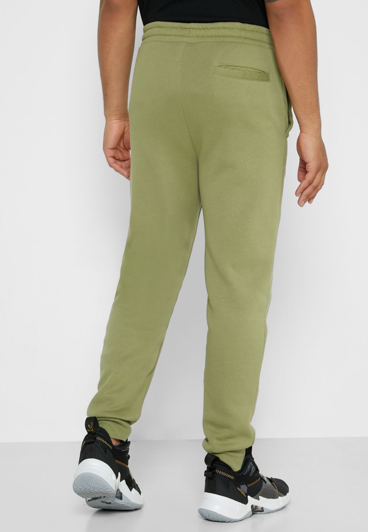 green jordan sweatpants