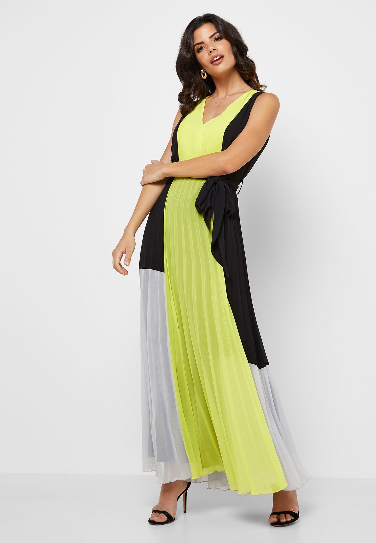 wallis colour block dress