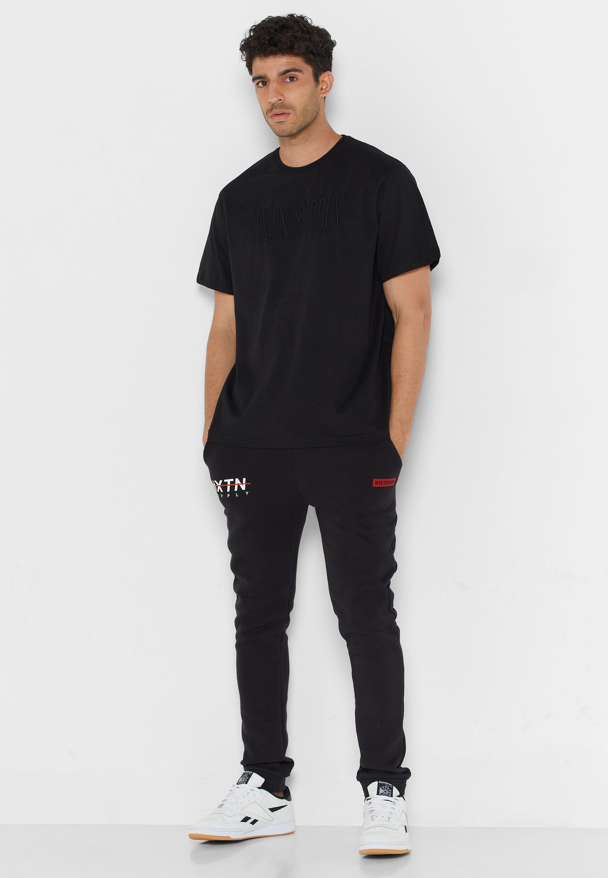Script Crew Neck T-Shirt