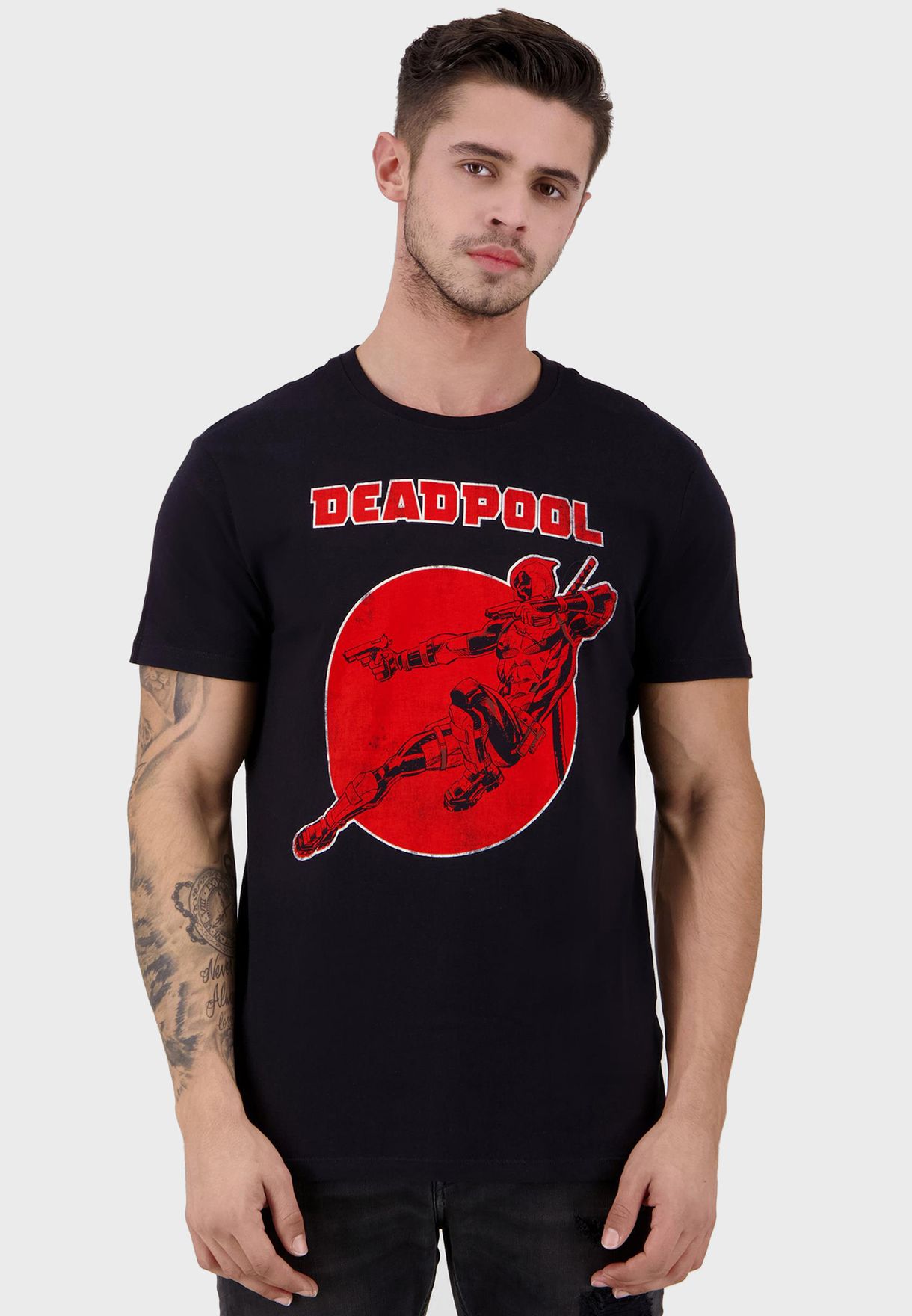 Deadpool Crew Neck T-Shirt