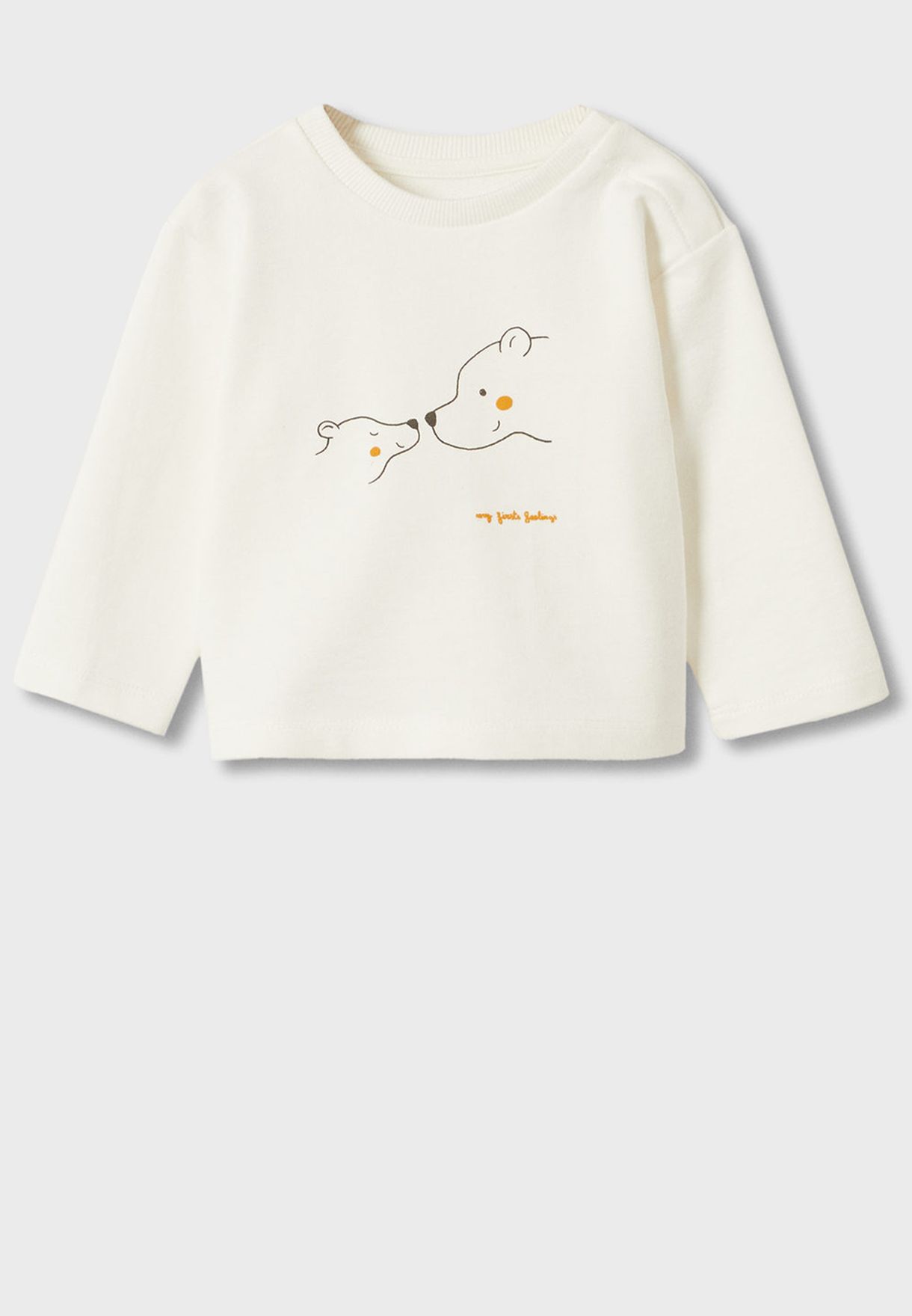 Infant Bear Print Sweatshirt