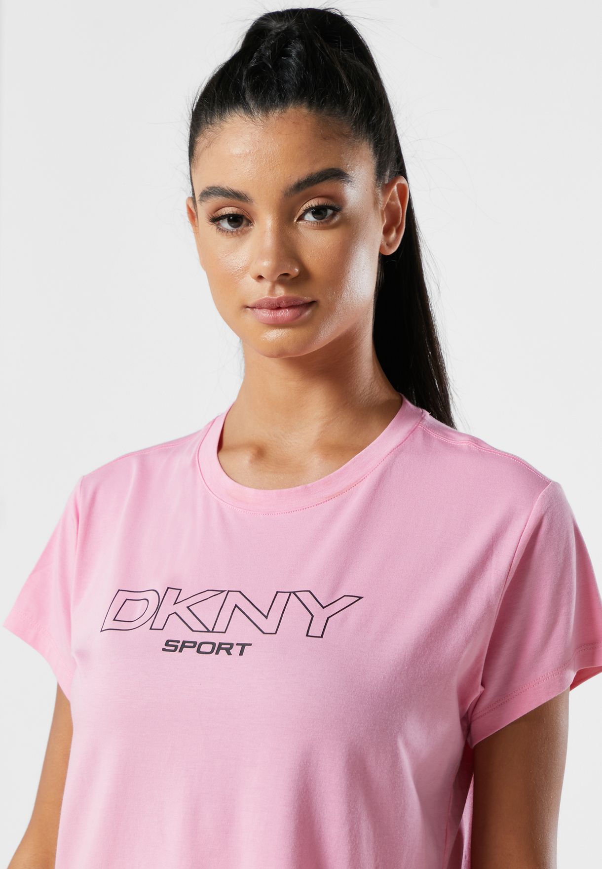 dkny pink shirt