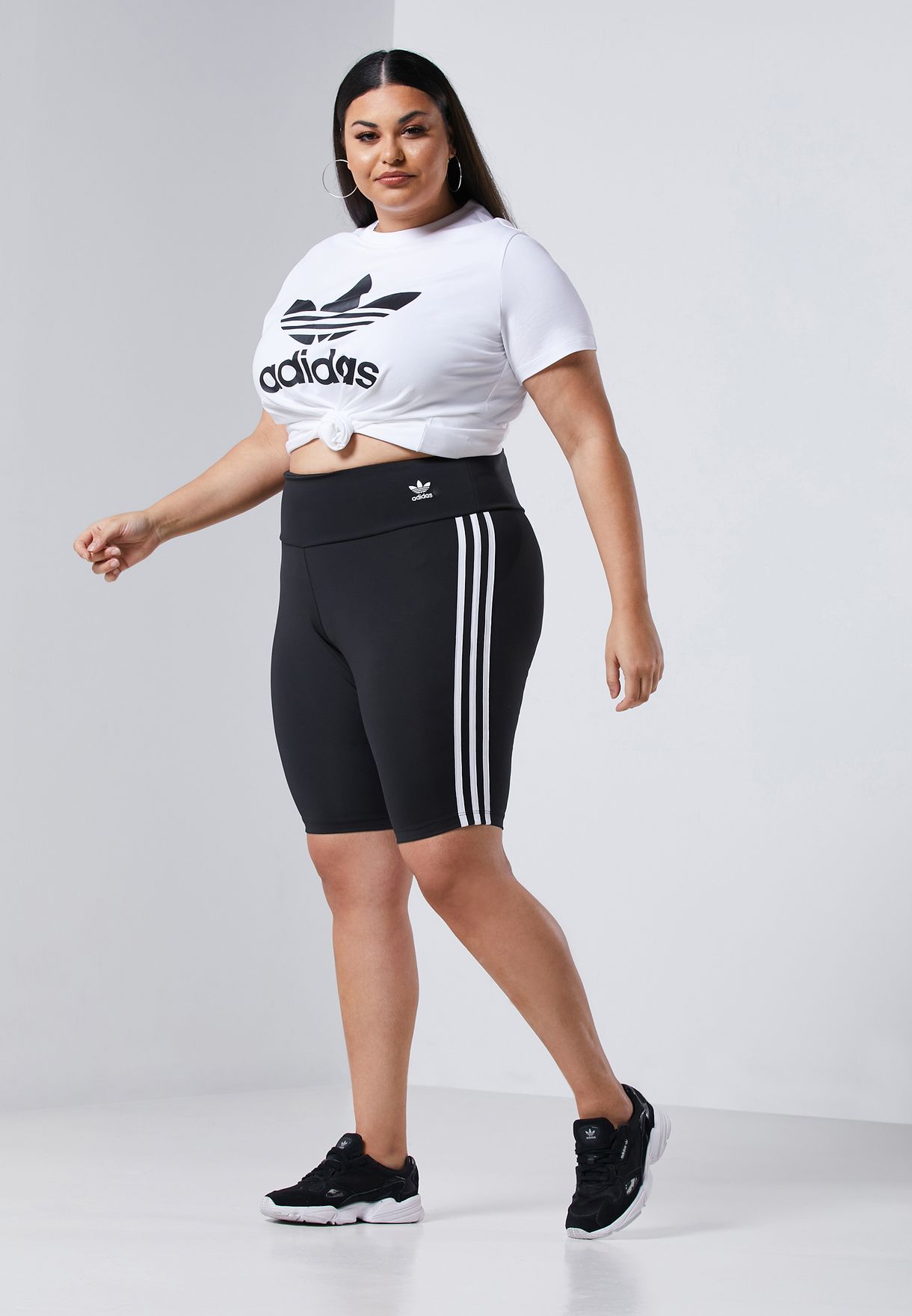 adidas 3 stripe bike shorts