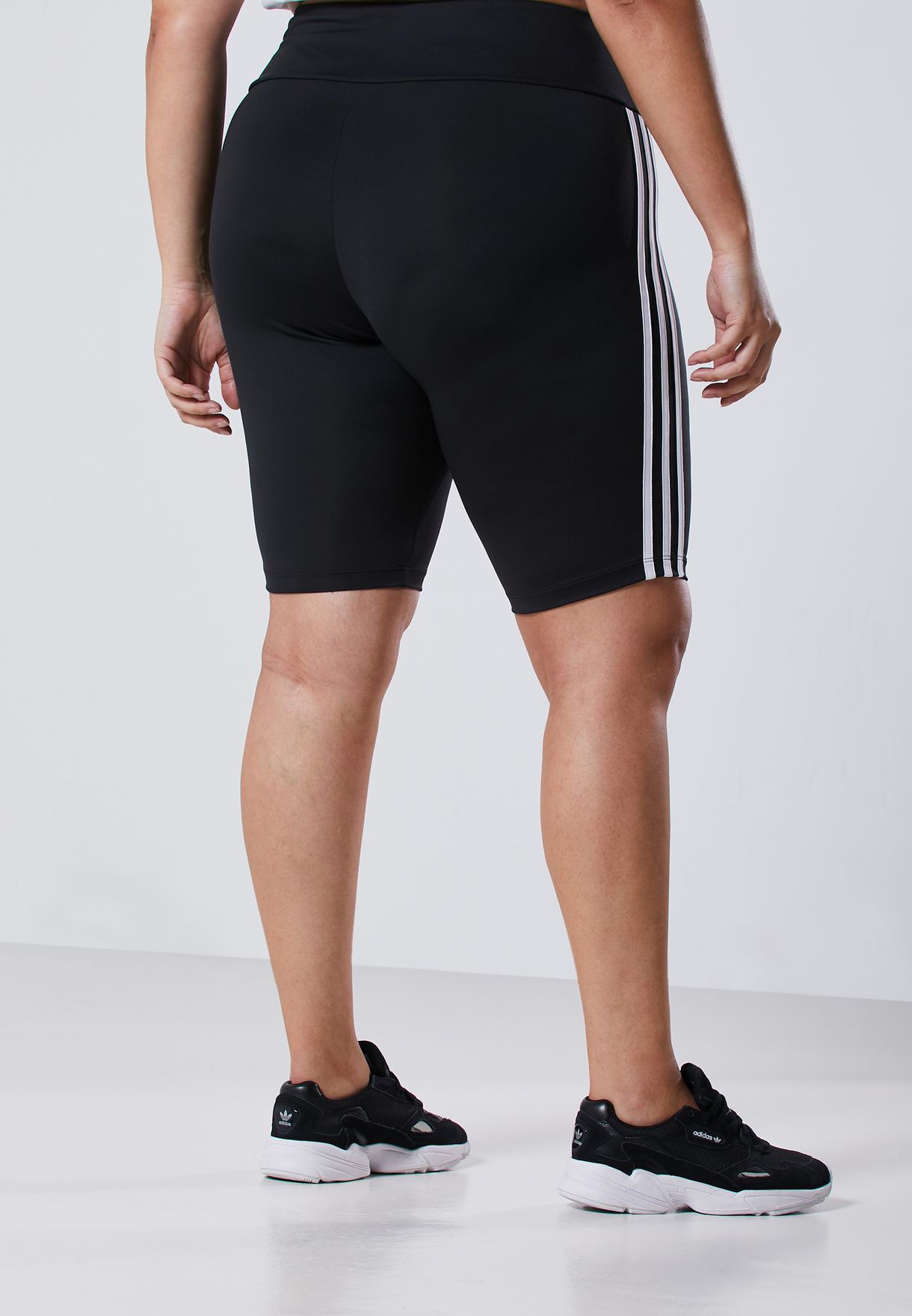 adidas originals 3 stripe cycling shorts