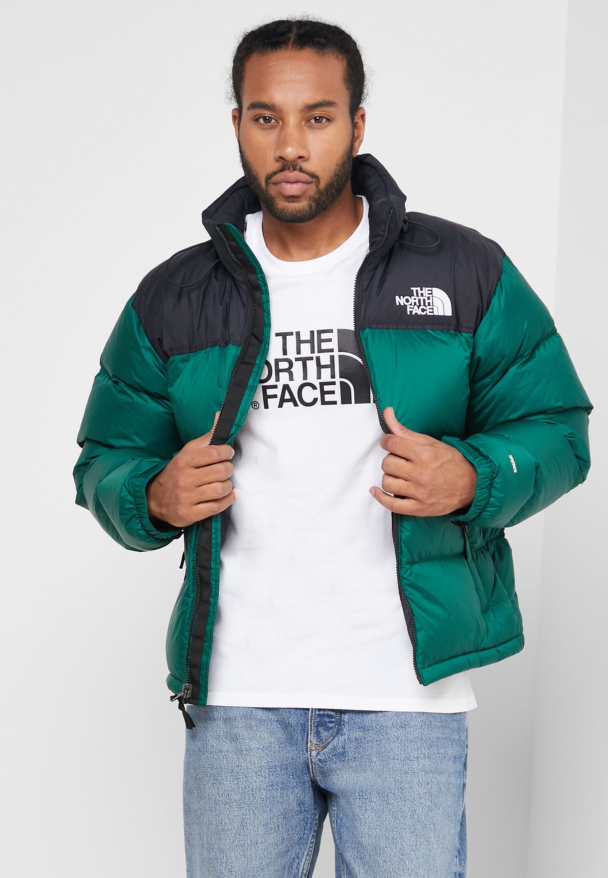 north face multicolor jacket