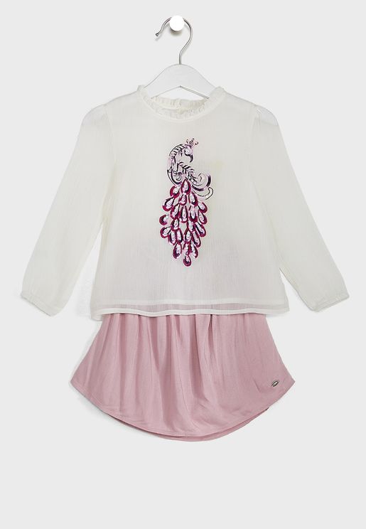 Infant Caris T-Shirt & Skirt Set