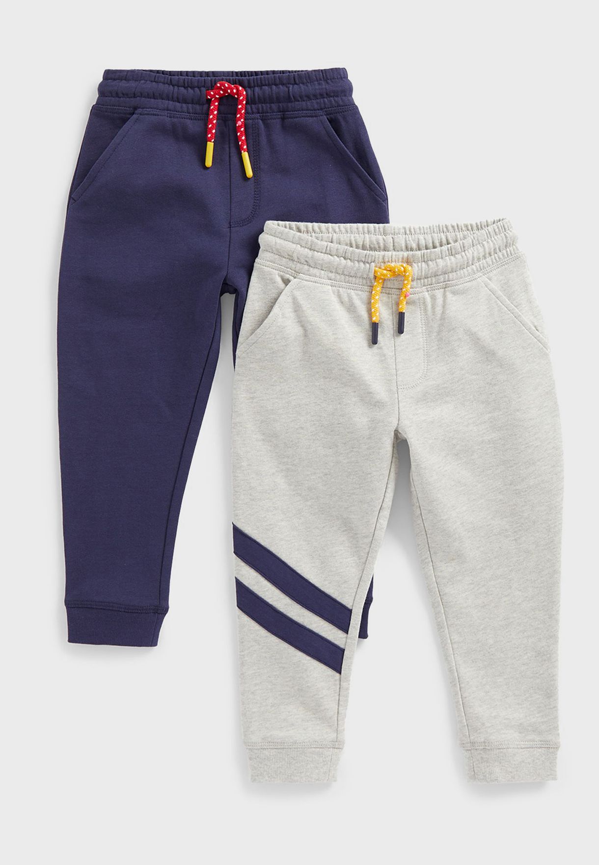 Kids 2 Pack Side Striped Sweatpants