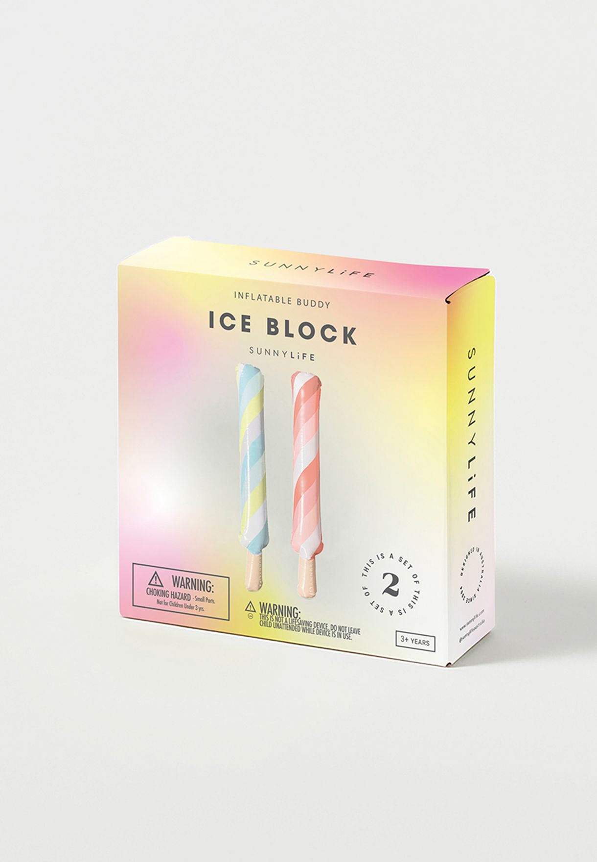 Ice Block Inflatable Buddy Set