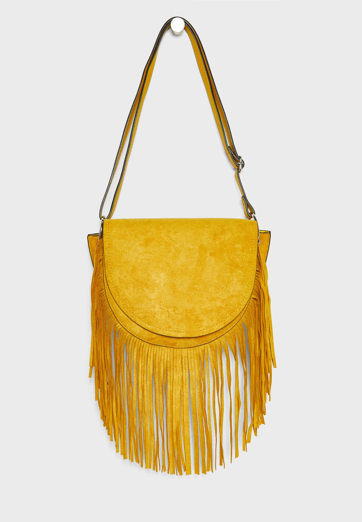 new look fringe bag